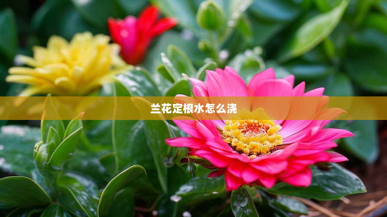 2兰花定根水怎么浇