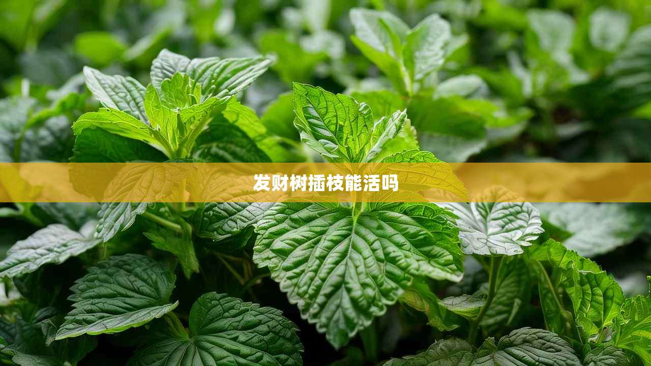 2发财树插枝能活吗