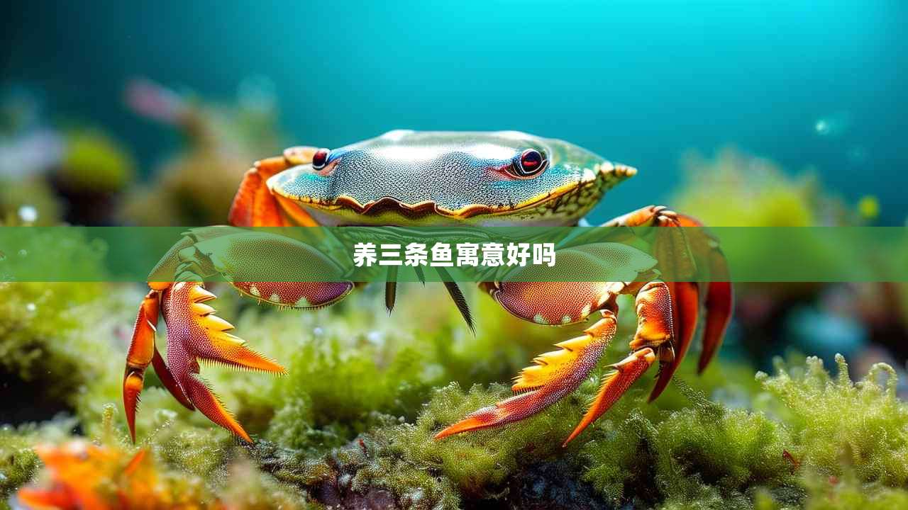 养三条鱼寓意好吗