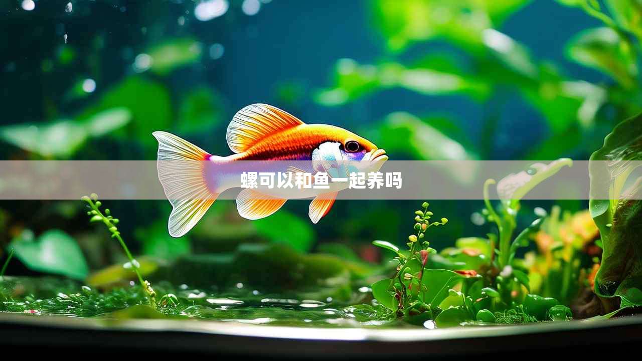 螺可以和鱼一起养吗